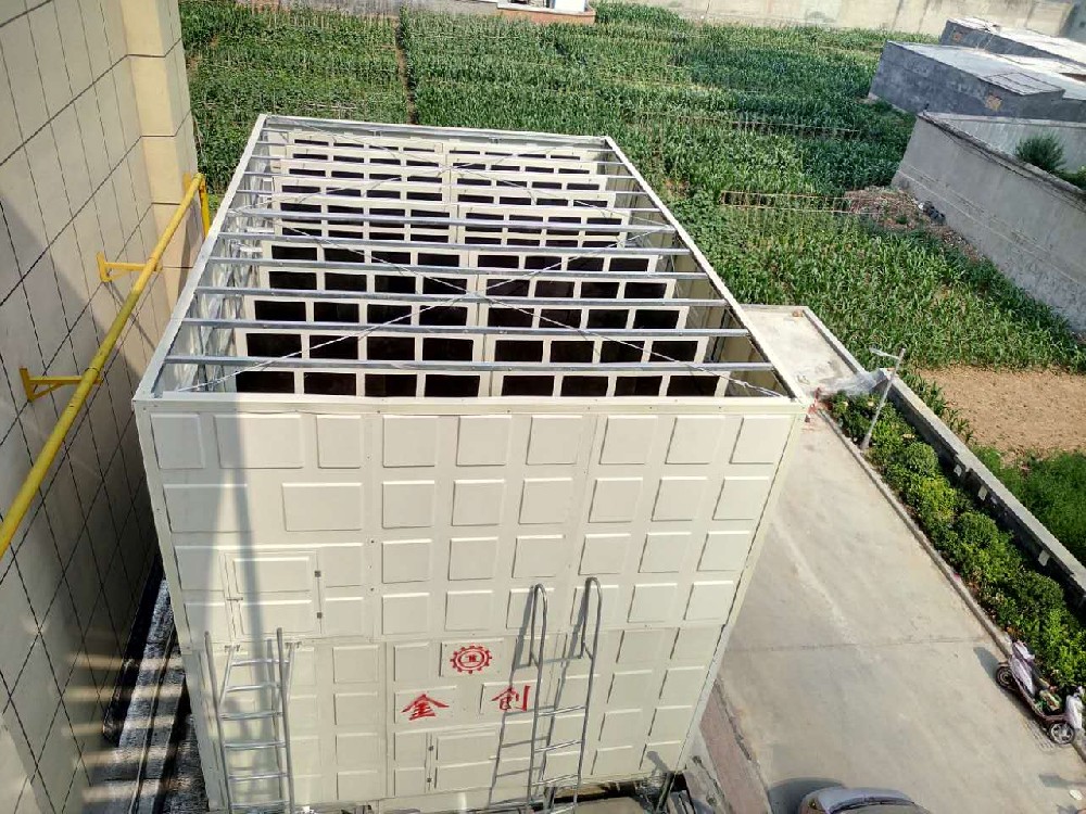 林州力貿公司金創JCR系列超靜音橫流式方型玻璃鋼冷卻塔