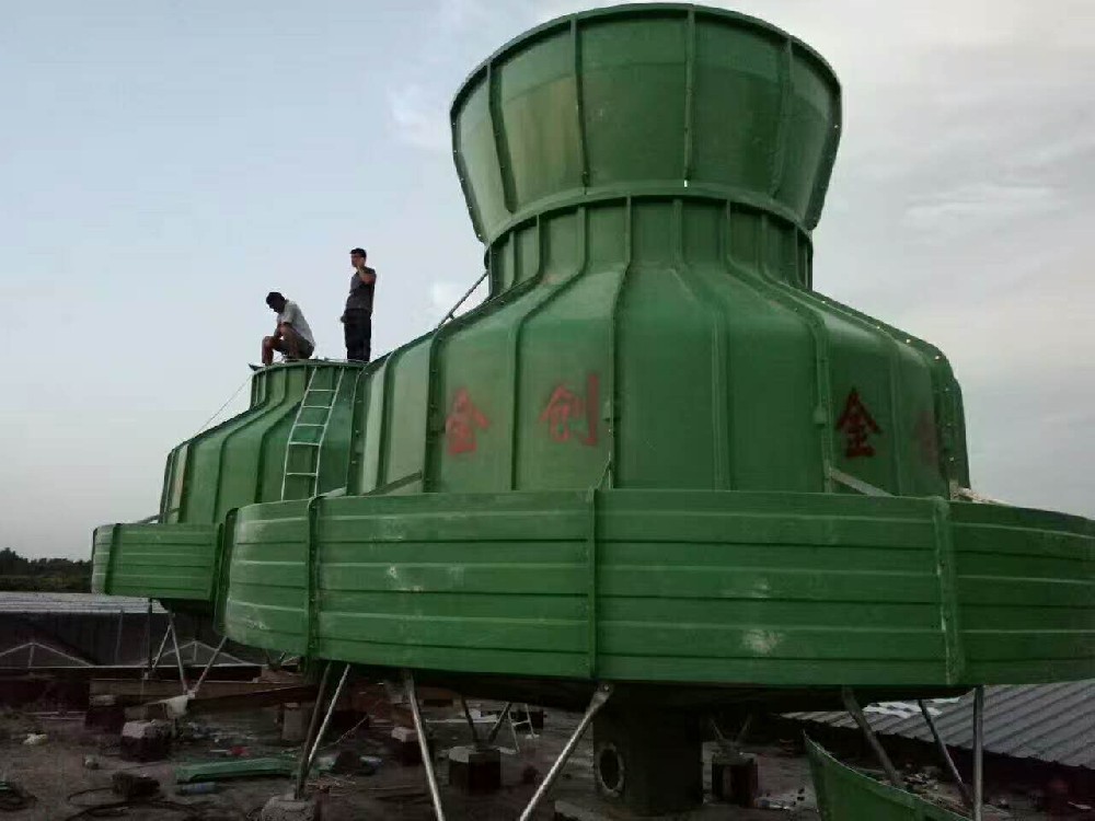 金創JC系列河南鄭州玻璃鋼逆流式超靜音型冷卻塔廠家直銷